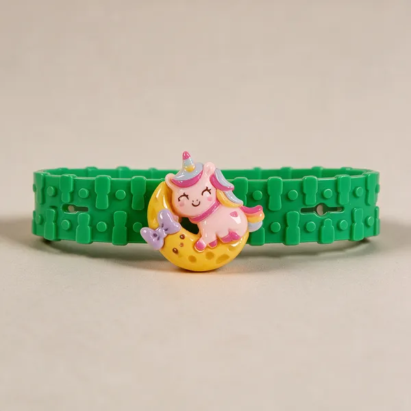 White_Plastic_Cartoon_Print_Kids_Watch_Set___-_Pack_Of_6