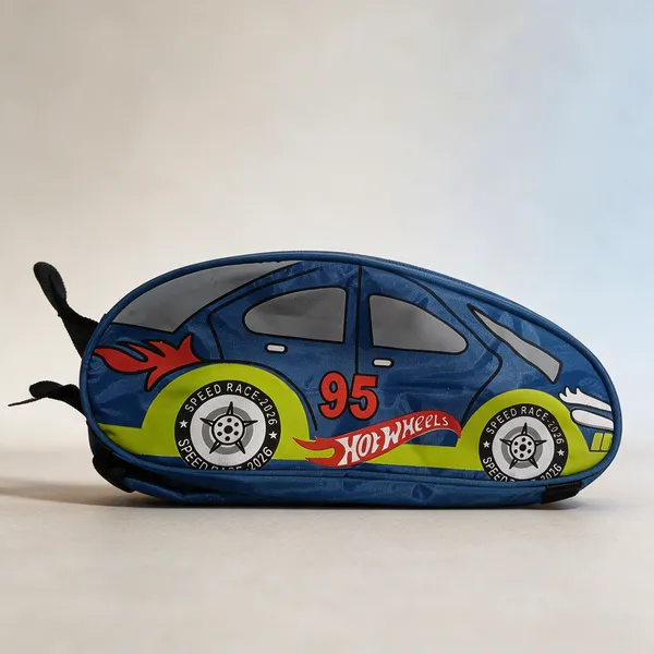 Blue_Polyester_Hot_Wheels_Car_Print_Pencil_Pouch_For_Kids_-_Pack_Of_1