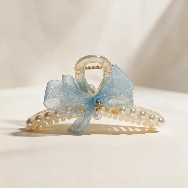 Blue_Translucent_Bow_Pearl_Embellished_Hair_Claw_Clip_For_Girls__-_Pack_Of_3