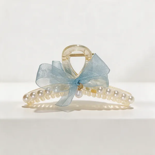 Blue_Translucent_Bow_Pearl_Embellished_Hair_Claw_Clip_For_Girls__-_Pack_Of_3