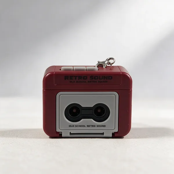 Red_Retro_Cassette_Tape_Keychain_For_Girls__-_Pack_Of_2