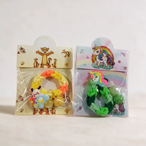 Multicolor_Thread_Braided_Cartoon_Charm_Bracelets_For_Girls__-_Pack_Of_4