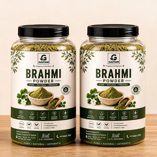 Gautam_Organics_Brahmi_Powder_Herbal_-_Pack_of_2