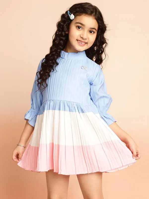 Multicolor_Party_Printed_Casual_Top_For_Girls
