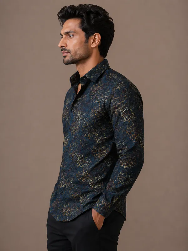Dark_Blue_Printed_Regular_Fit_Shirt_for_Men