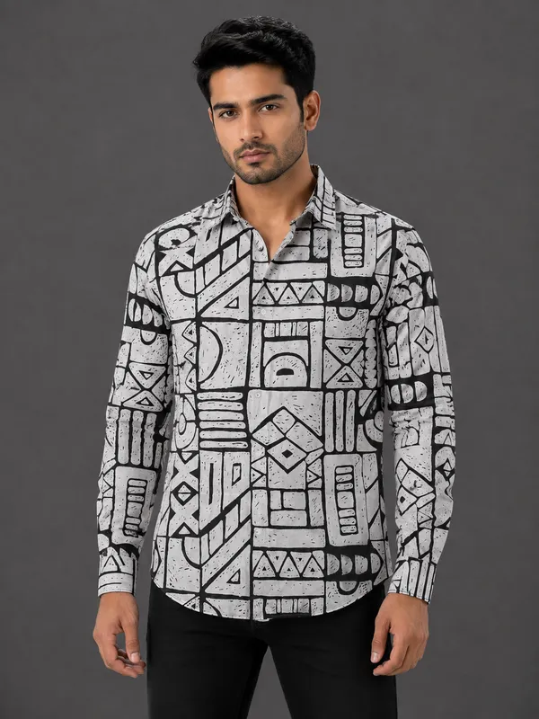 Grey_Printed_Full_Sleeve_Shirt_for_Men