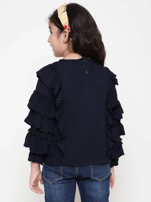 Black_Party_Embellished_Embroidered_Festive_Casual_Top_For_Girls
