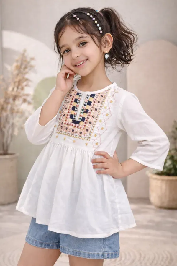 Little_Bloom_Embroidered_White_Kurti_Top_For_Girls