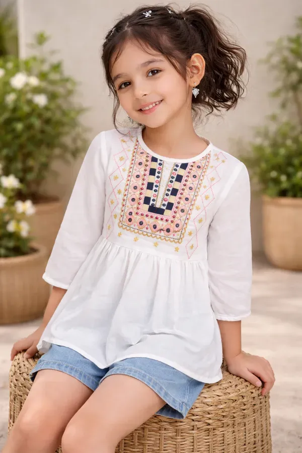 Little_Bloom_Embroidered_White_Kurti_Top_For_Girls