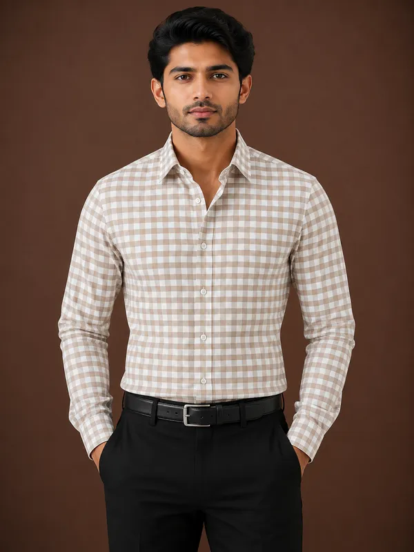 Beige_Checked_Full_Sleeve_Shirt_for_Men
