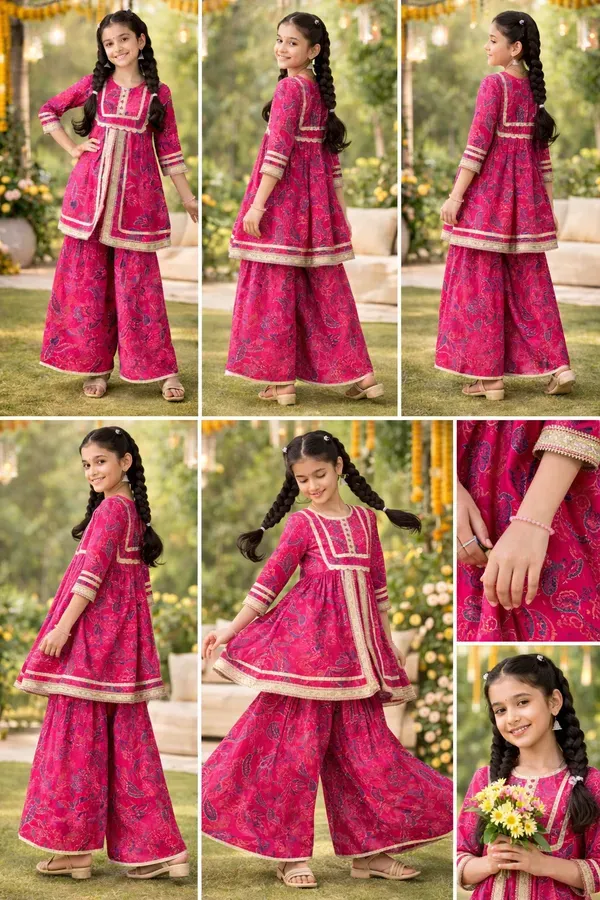 Girls_Pink_Printed_Kurta_Sharara_Set_Festive_Ethnic_Kids_Party_Wear_Outfit