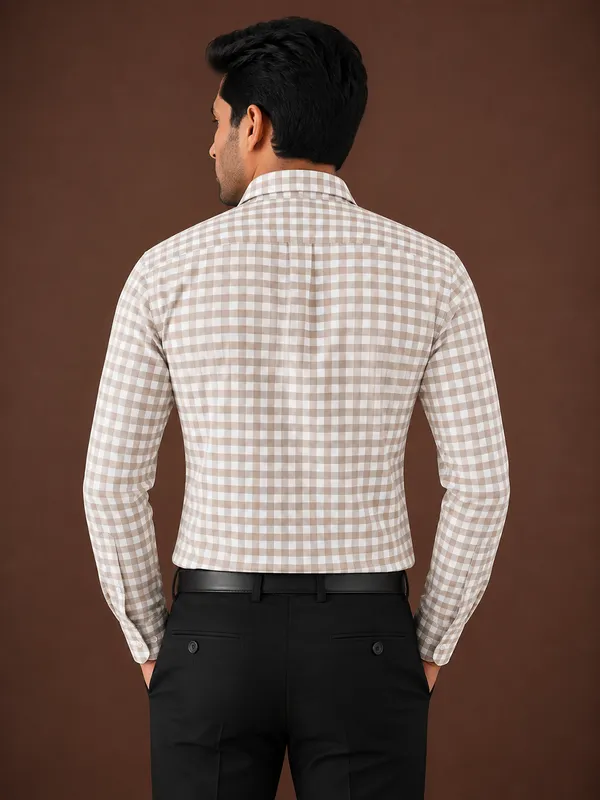 Beige_Checked_Full_Sleeve_Shirt_for_Men
