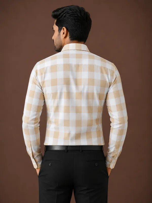 Beige_Checkered_Slim_Fit_Shirt_for_Men