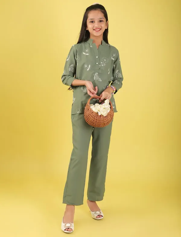 Green_Traditional_Super_Soft_Viscose_Modal_Pure_Cotton_Kurta_And_Pant_Set