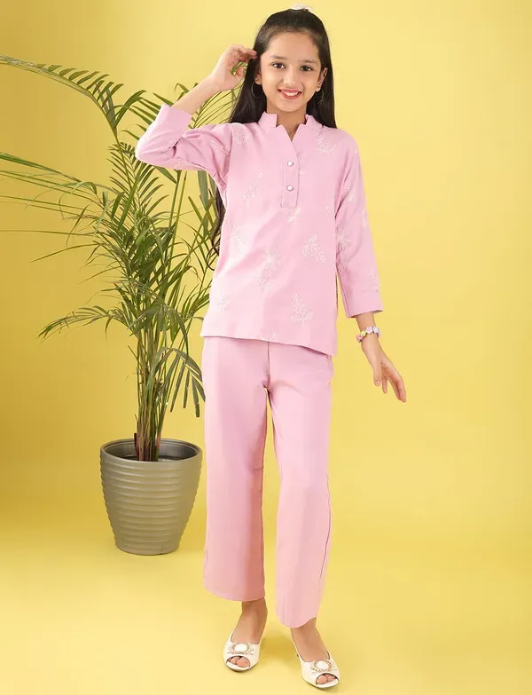 Baby_Pink_Traditional_Super_Soft_Viscose_Modal_Pure_Cotton_Kurta_And_Pant