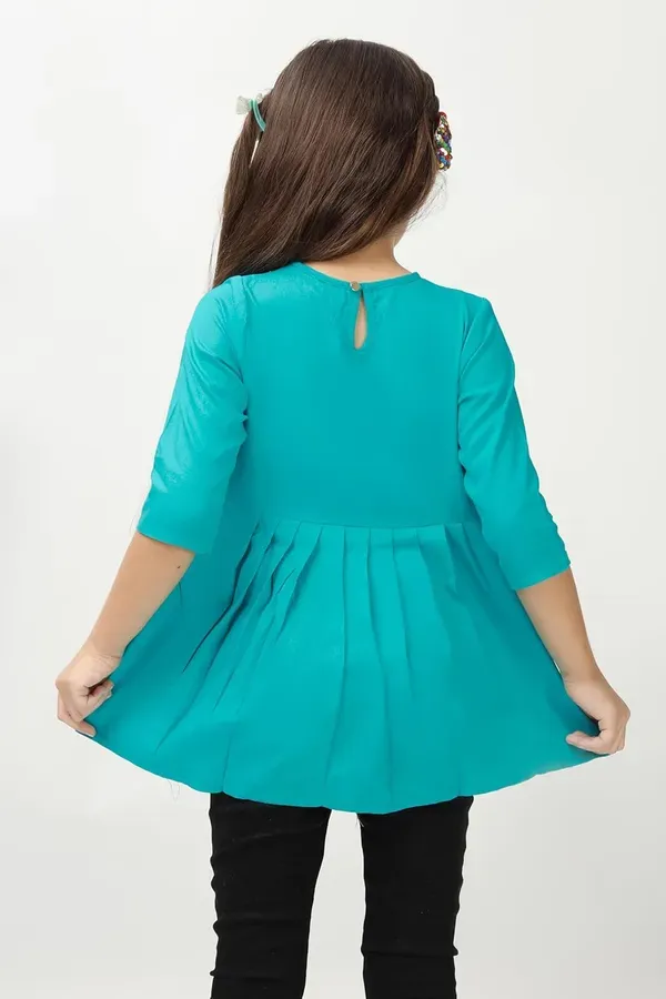 Rama_Embroidered_Regular_Fit_Round_Neck_Casual_Top_For_Girls