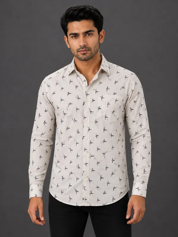 Italian_shirting_Off_White_Printed_Full_Sleeve_Shirt_for_Men
