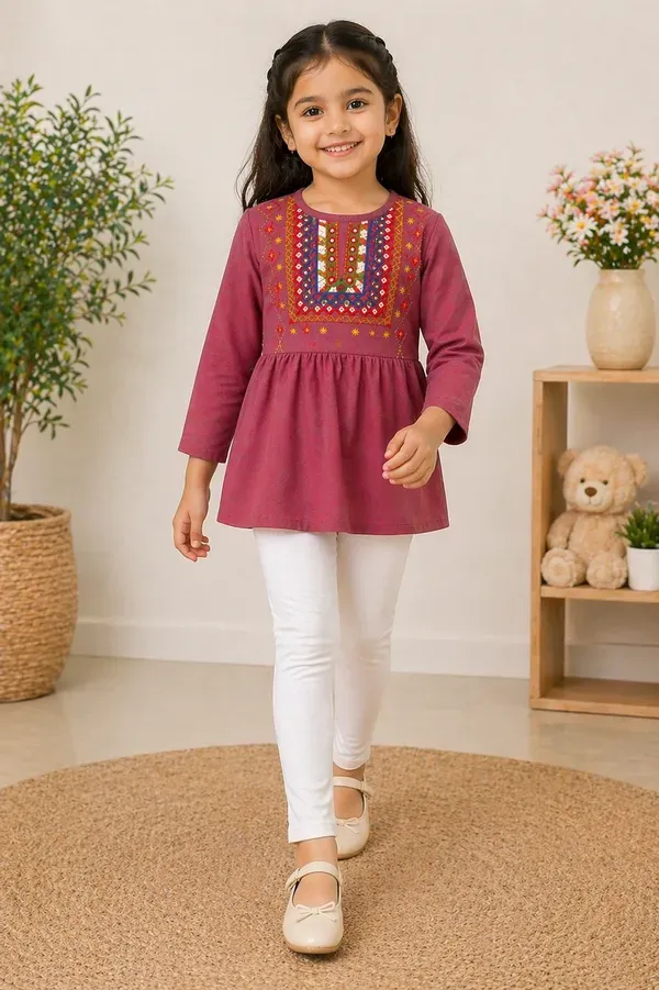 Little_Bloom_Embroidered_Onion_Pink_Kurti_Top_For_Girls
