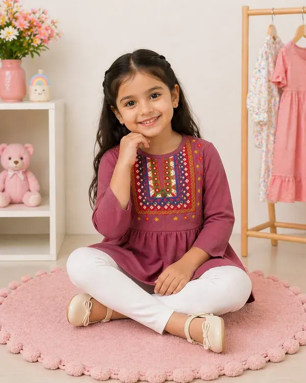Little_Bloom_Embroidered_Onion_Pink_Kurti_Top_For_Girls