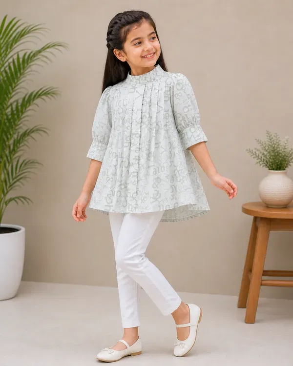 Mint_Whisper_Printed_Girls_Tunic_Top_Elegant_High_Low_Casual_Wear_Top_For_Girls