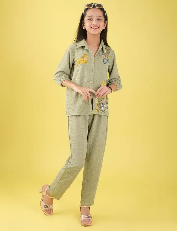 Green_Premium_Co-Ord_Set_For_Girls