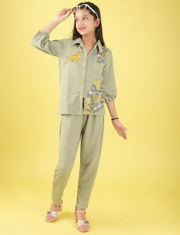 Green_Premium_Co-Ord_Set_For_Girls