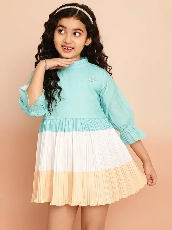 Multicolor_Party_Printed_Casual_Top_For_Girls