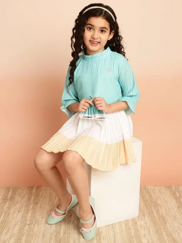 Multicolor_Party_Printed_Casual_Top_For_Girls