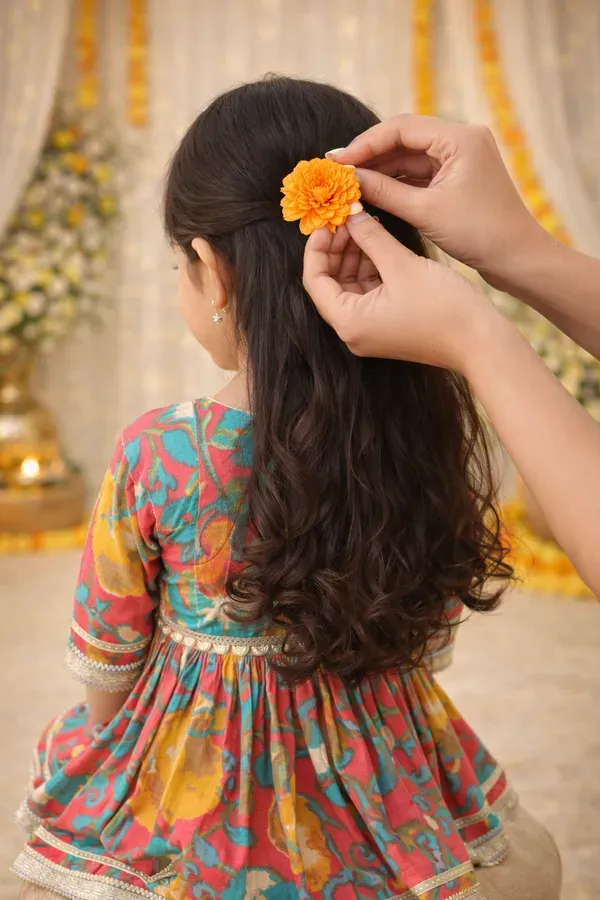 Girls_Multicolor_Floral_Kurta_Sharara_Set_Festive_Ethnic_Kids_Party_Wear