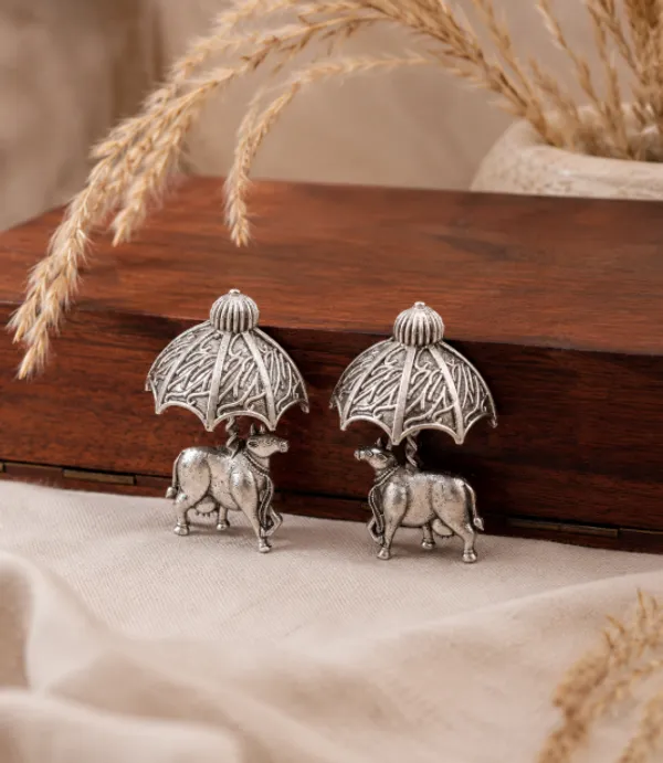 Cow_Dangler_Earrings_For_Women