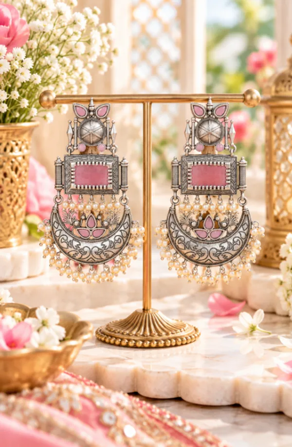Peacock_Dangler_Earrings_–_Silver_Look_Alike