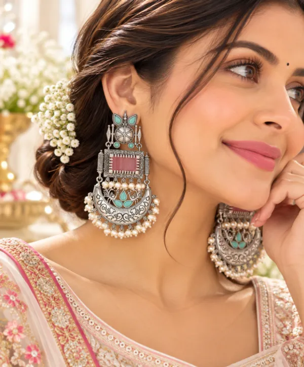 Peacock_Feather_Dangler_Earrings_–_Silver_Look_Alike