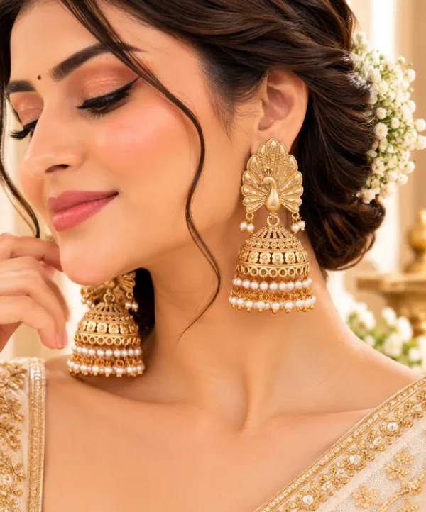 Premium_Gold-Plated_Peacock_Jhumki_Earrings
