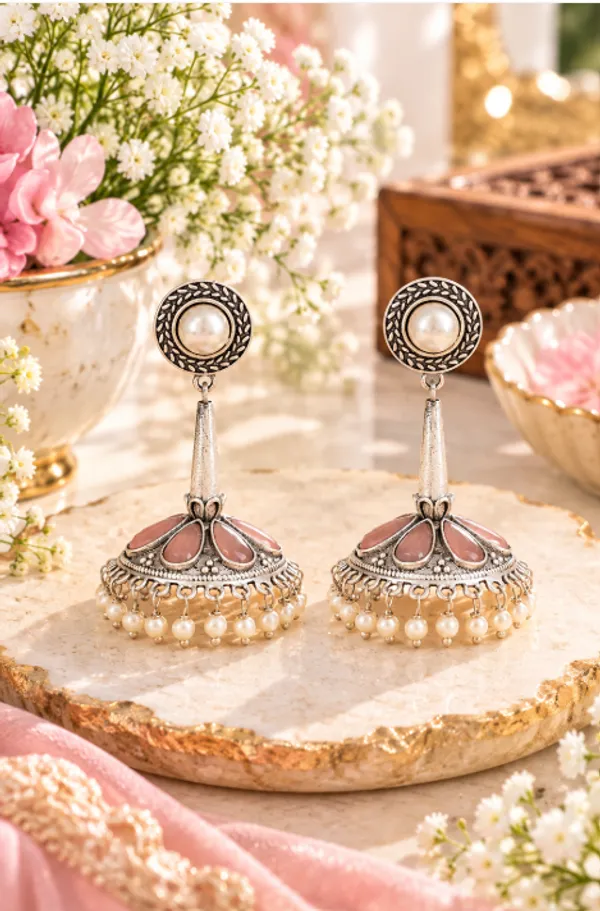 Silver_Look-Alike_Jhumka_Earrings