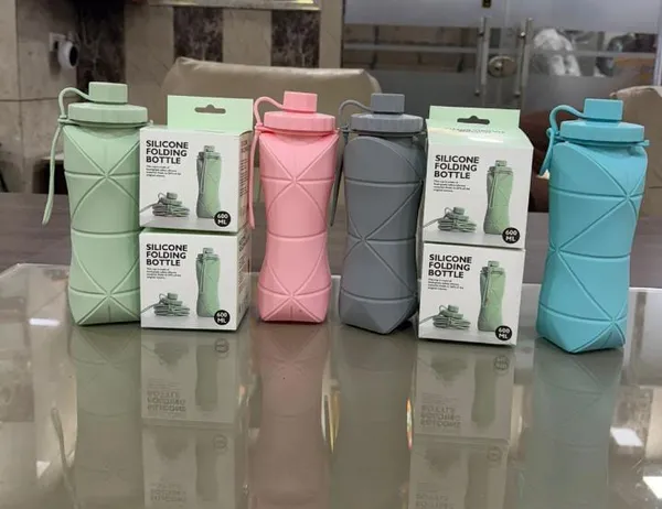 600_Ml_Silicone_Folding_Water_Bottle