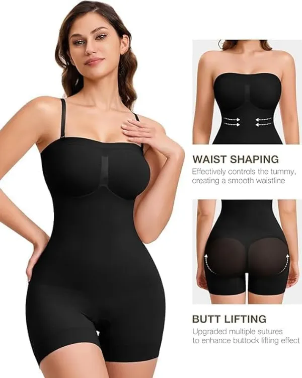 Women_S_Strapless_Butt_Lifting_Bodysuit_With_Detachable_Straps