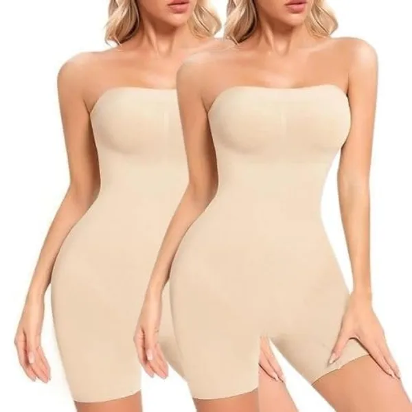 Skin_Nylon_Strapless_Butt-Lifting_Tummy_Tucker_Bodysuit_For_Women