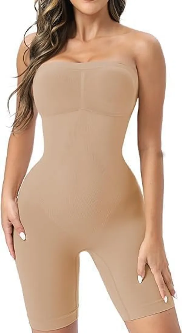Skin_Nylon-Spandex_Strapless_Bodysuit_Tummy_Tucker_For_Women