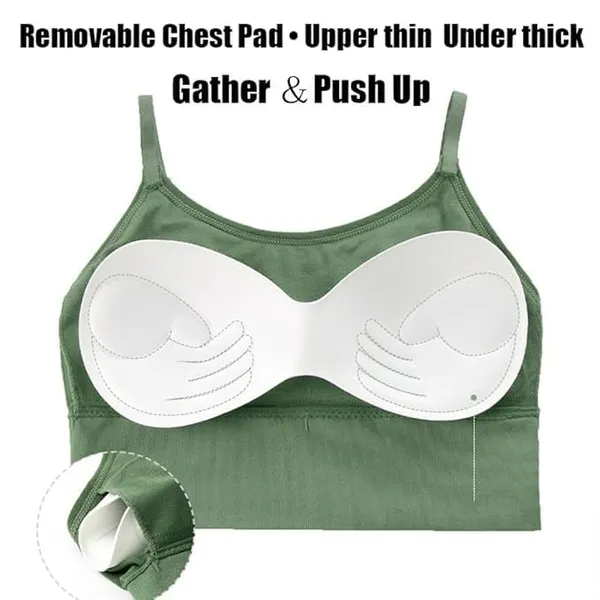 Green_Cotton_Padded_Sports_Bra_For_Women