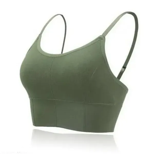 Green_Cotton_Padded_Sports_Bra_For_Women