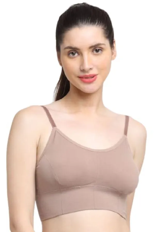 Pink_Cotton_Padded_Sports_Bra_For_Women