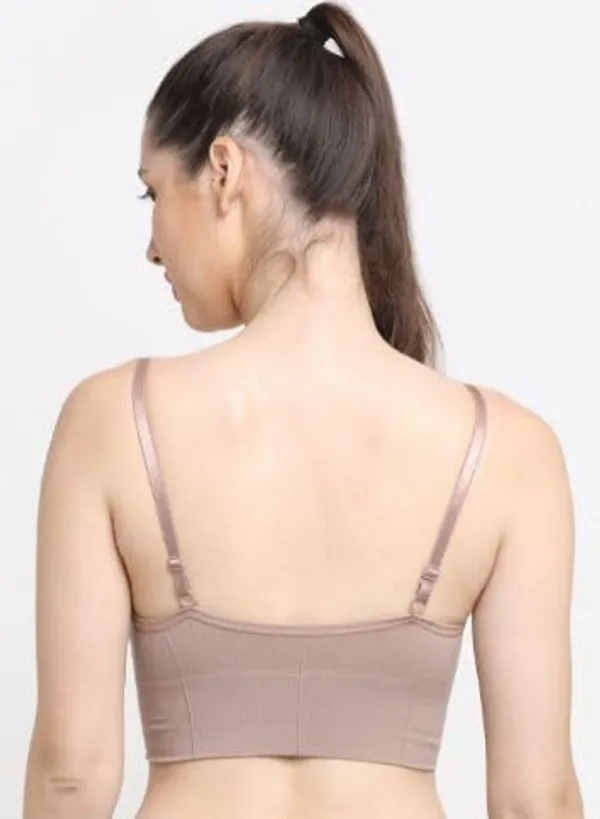 Pink_Cotton_Padded_Sports_Bra_For_Women