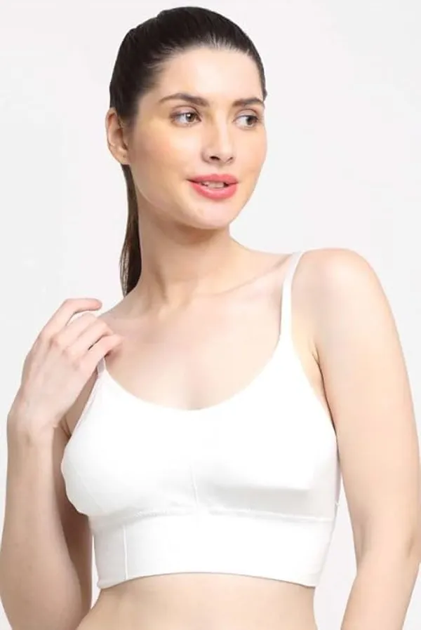 White_Cotton_Padded_Sports_Bra_For_Women