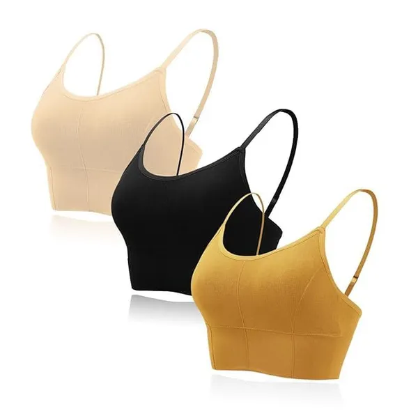 Skin_Black_Orange_Cotton_Padded_Sports_Bra_For_Women
