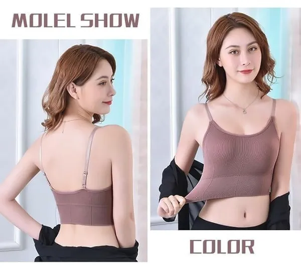 Green_Pink_Grey_Cotton_Padded_Sports_Bra_For_Women