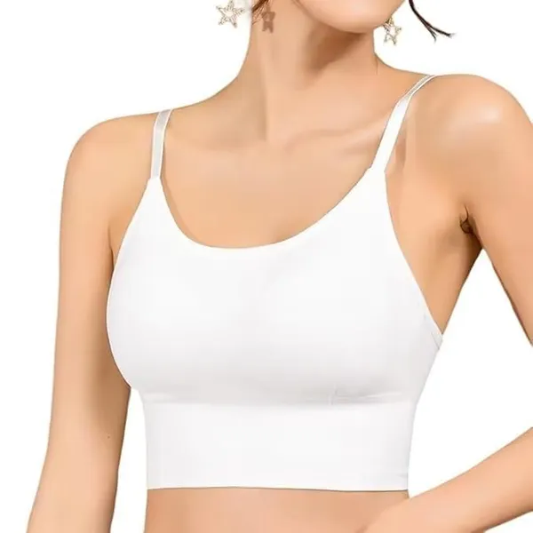 Black_White_Pink_Cotton_Padded_Sports_Bra_For_Women