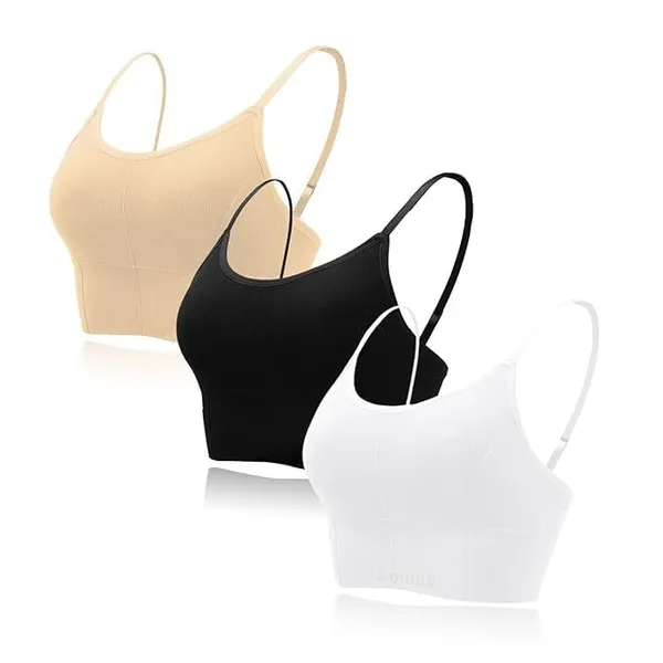 Skin_Black_White_Cotton_Padded_Sports_Bra_For_Women