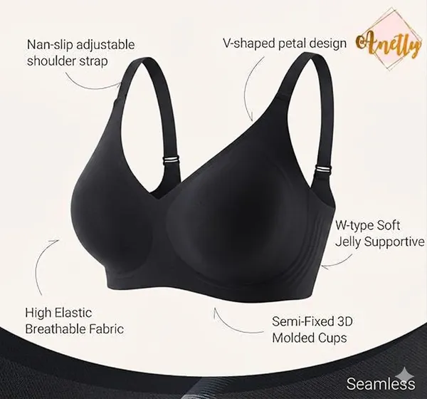 White_Nylon-Spandex_Seamless_Racerback_Wireless_Bra_For_Women