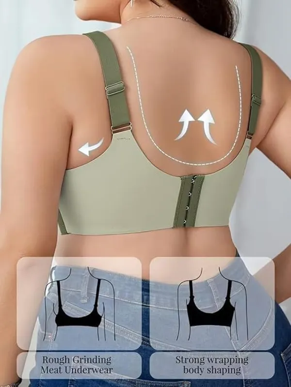 Green_Nylon_Seamless_Wireless_Push-Up_Bra_For_Women