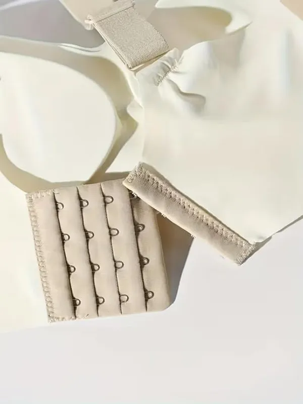 Beige_Nylon_Seamless_Wireless_Bra_For_Women